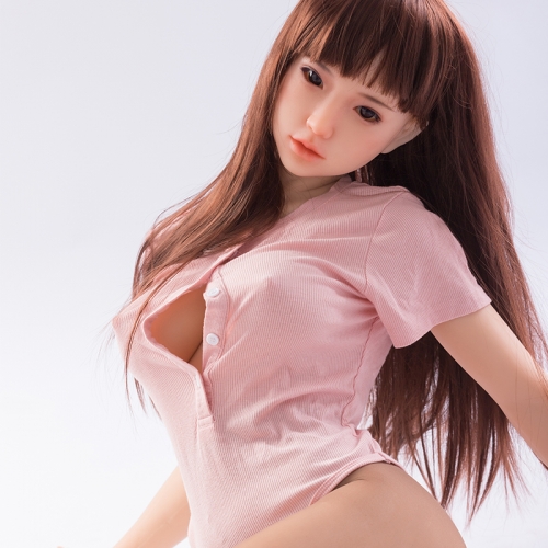 Artificial vagina 145cm small breasts real silicone female sex dolls for men